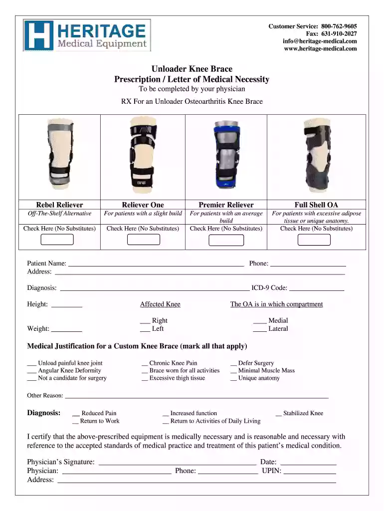 how to get a knee brace Preview on Page 1