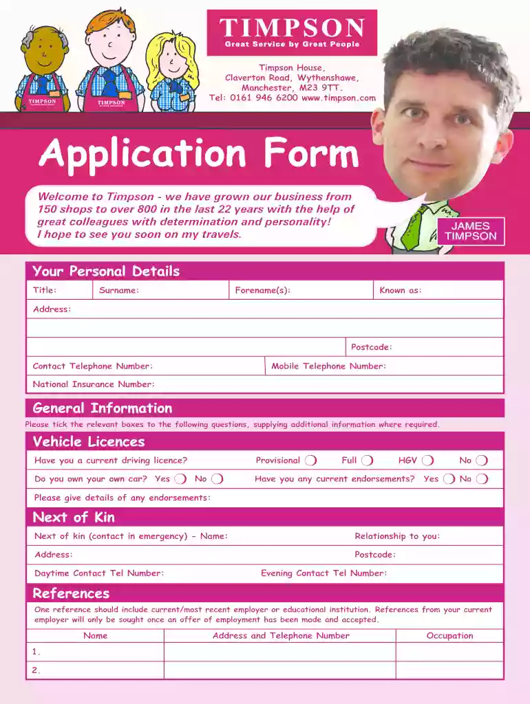 timpson price list Preview on Page 1