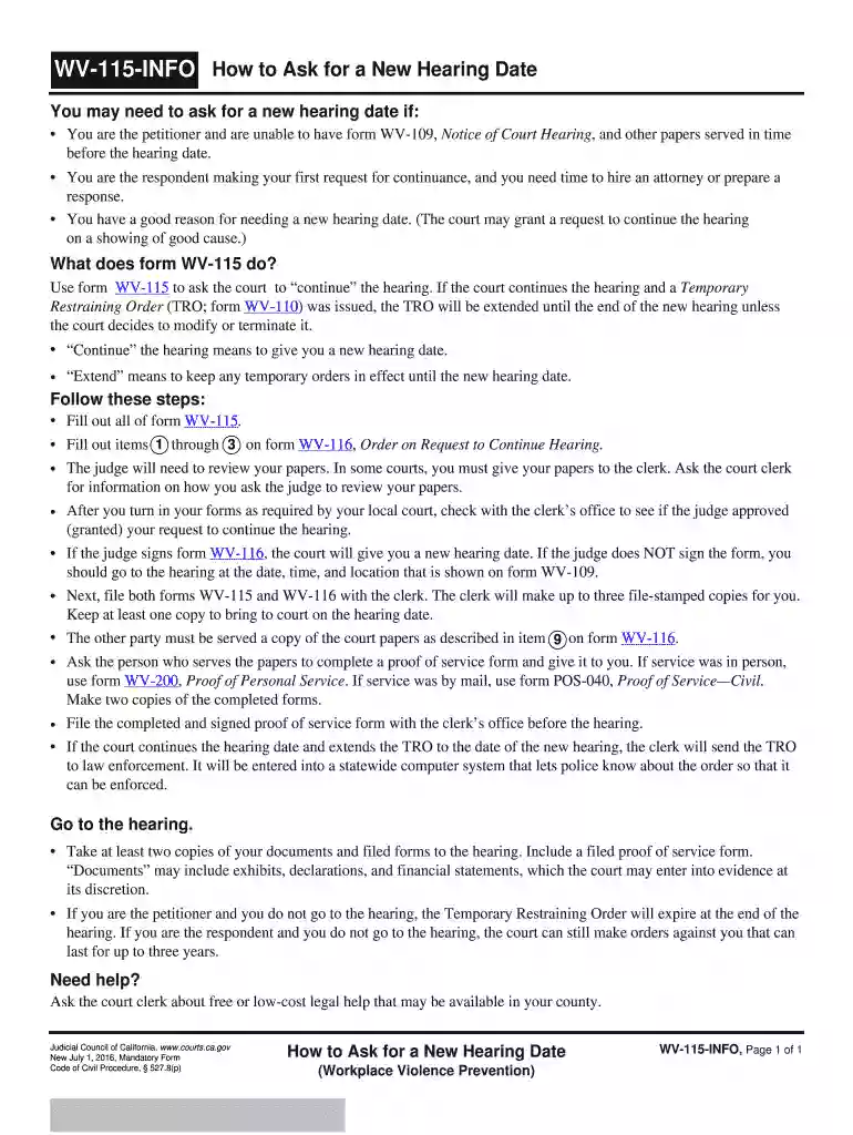info how for template Preview on Page 1