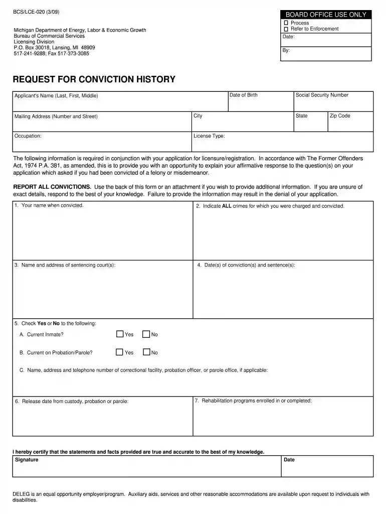 lara background check form pdf Preview on Page 1