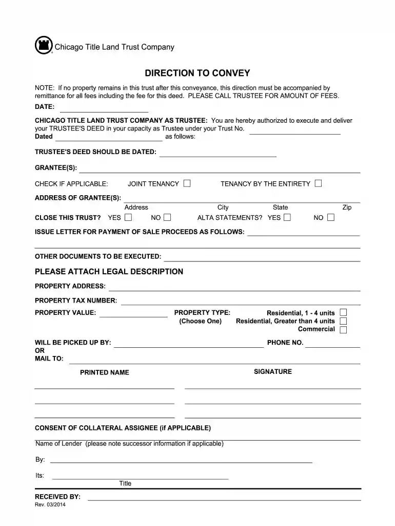 direction to convey Preview on Page 1