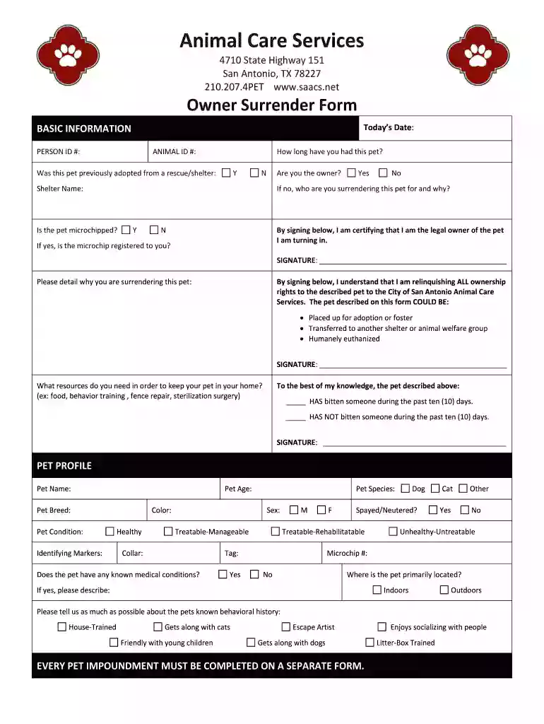 Animal Care Services Preview on Page 1