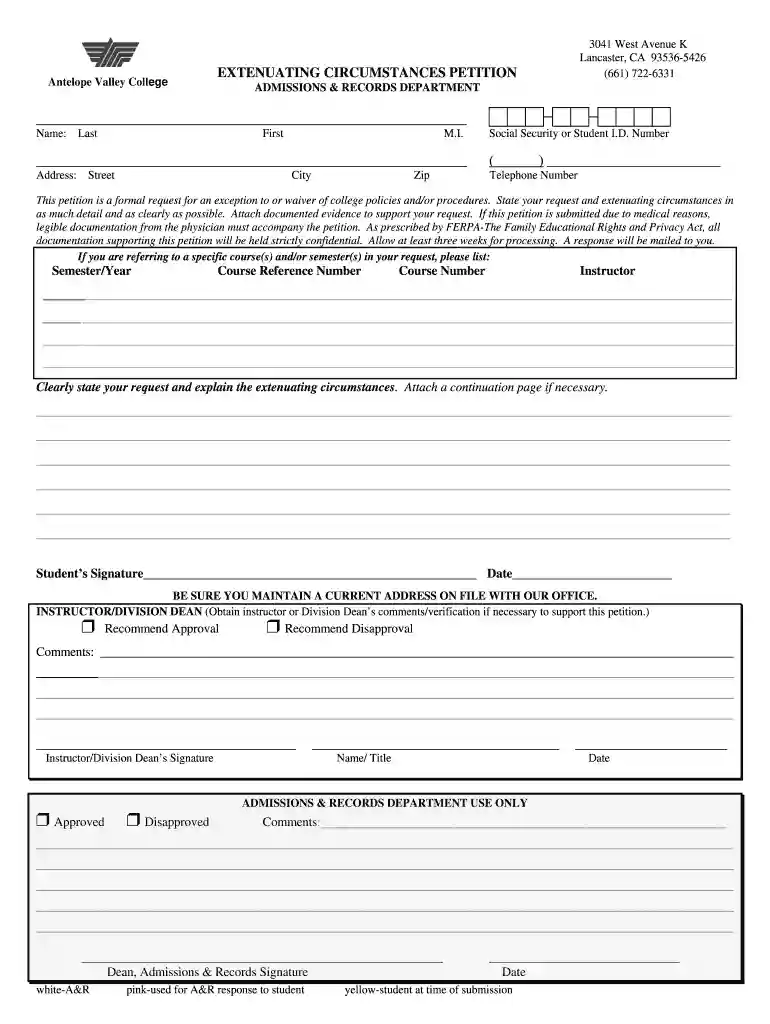 avc submission forms Preview on Page 1