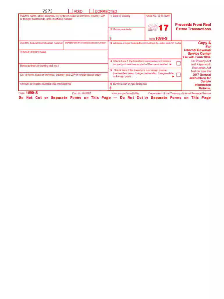 1099s 2017 form Preview on Page 1