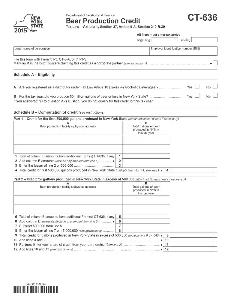 ct 636 2015 form Preview on Page 1