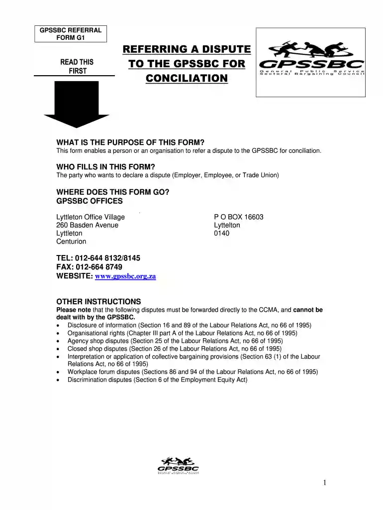 gpssbc forms Preview on Page 1