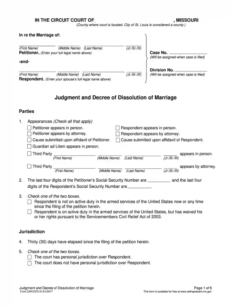 marriage decree Preview on Page 1