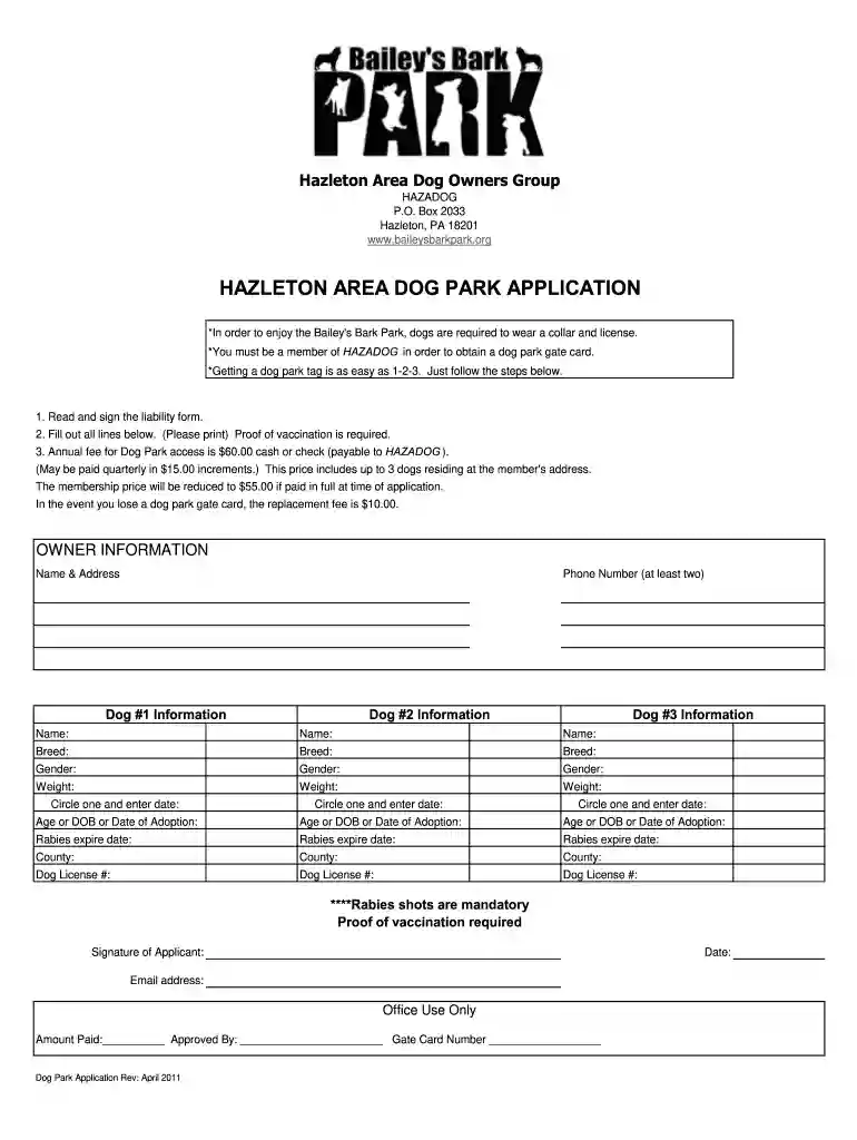 bailey lake dog park Preview on Page 1