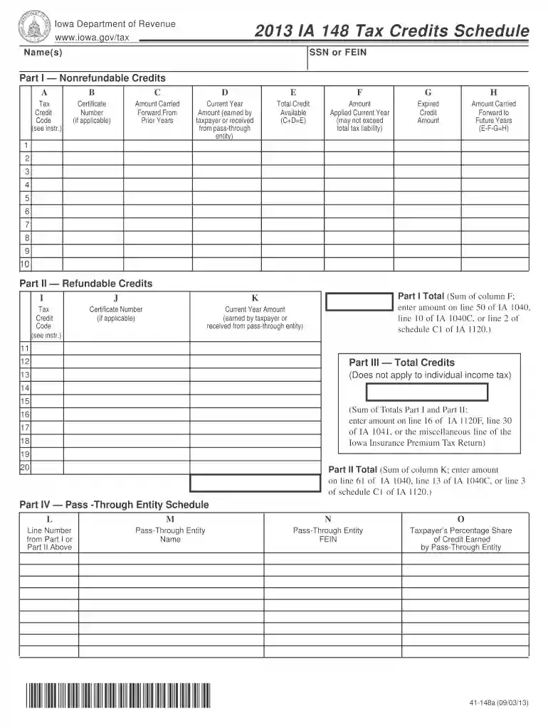 ia 148 form Preview on Page 1
