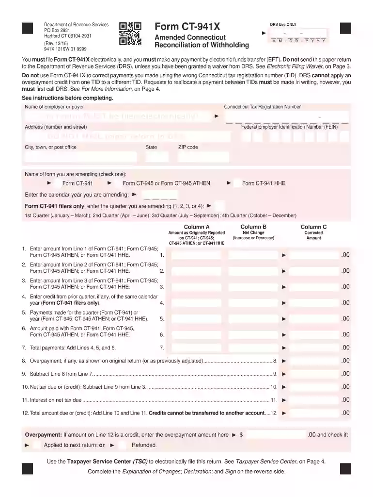 connecticut amended Preview on Page 1