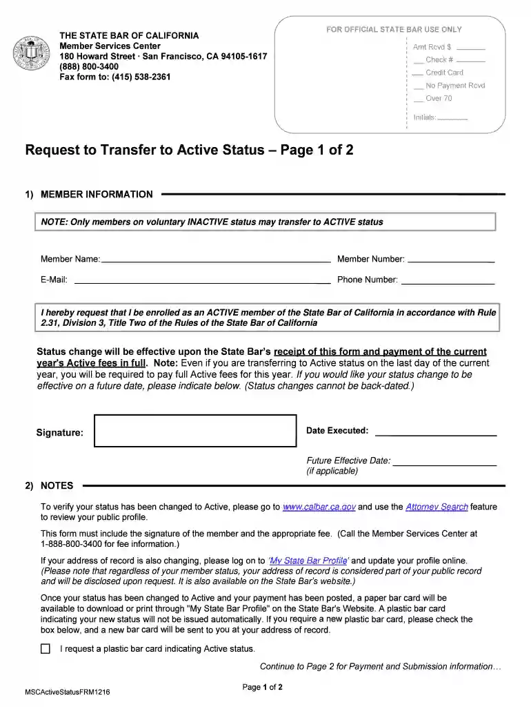 transfer active Preview on Page 1