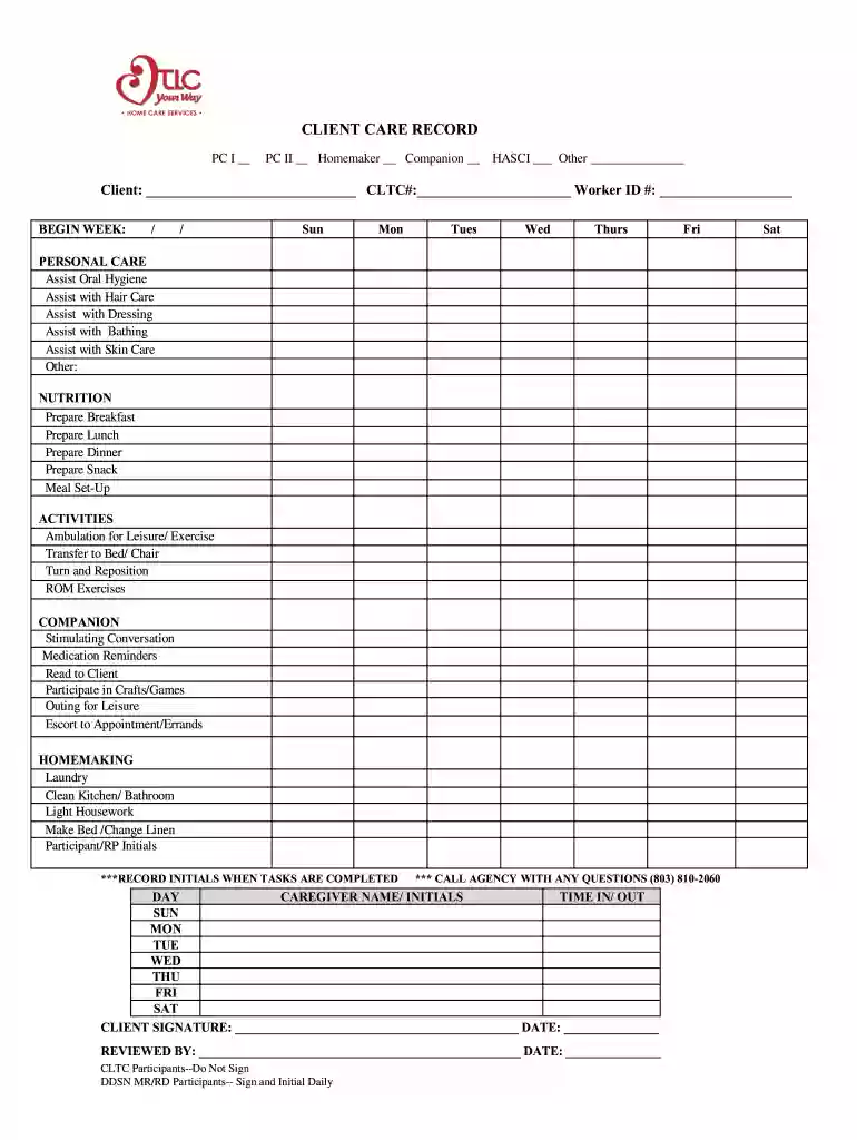 which is the primary purpose of client records Preview on Page 1
