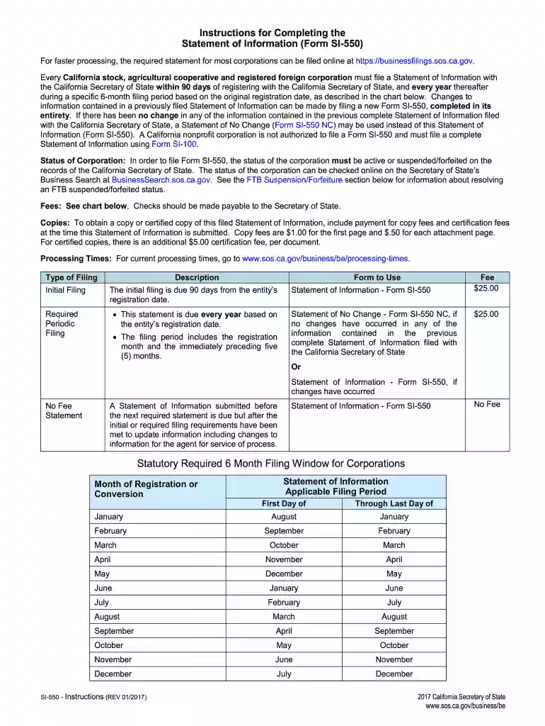form si 550 renewal Preview on Page 1
