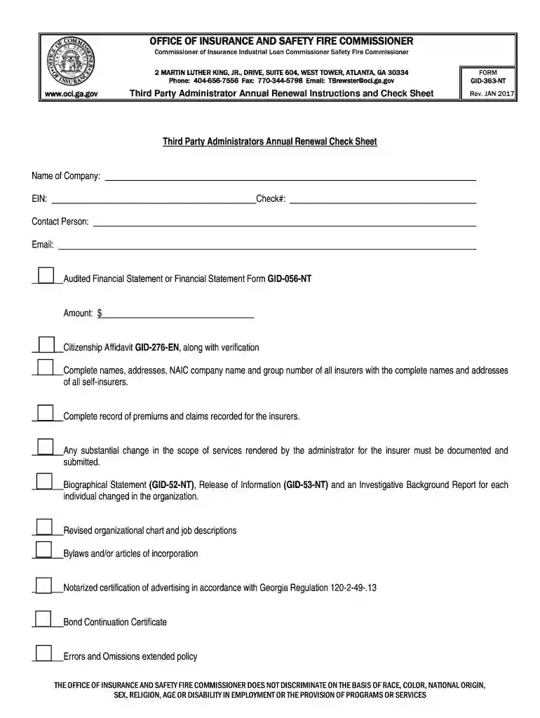 ga gid annual renewal get Preview on Page 1