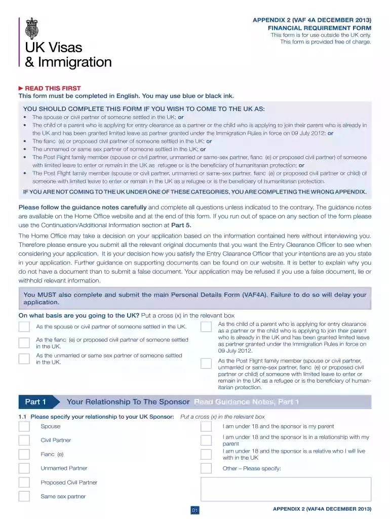 appendix 2 vaf4a Preview on Page 1