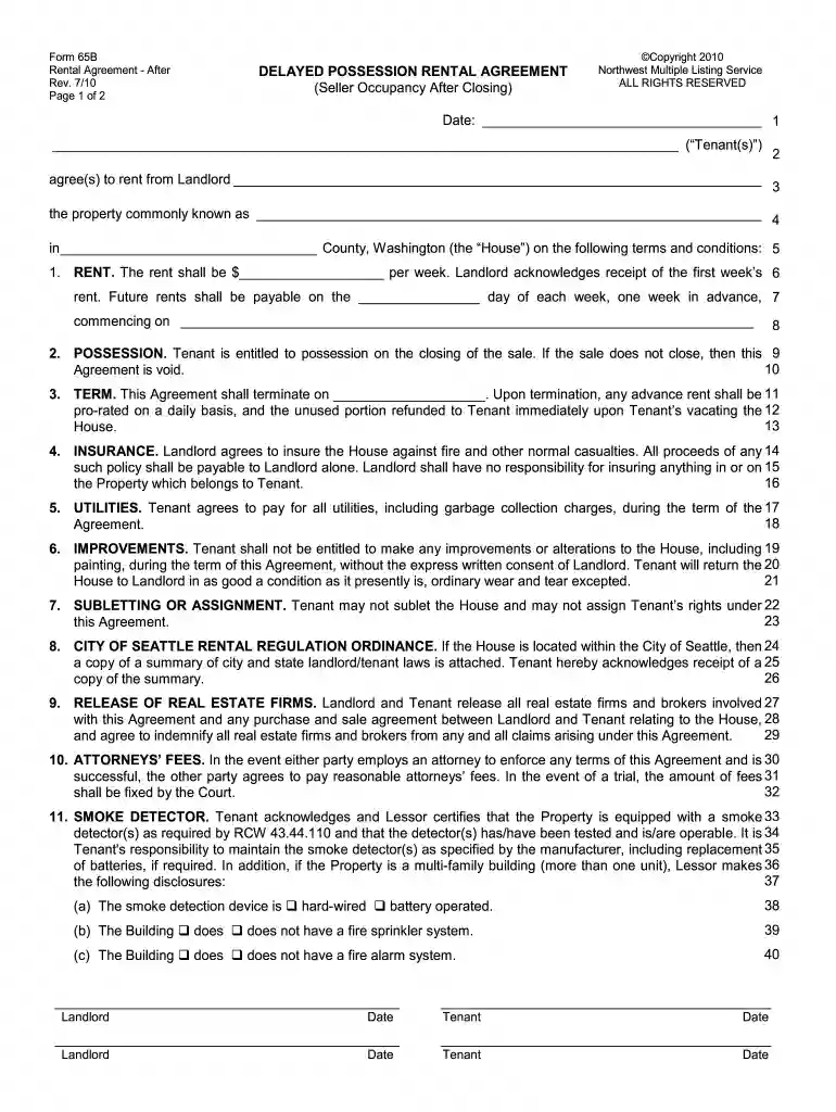 form 65b Preview on Page 1