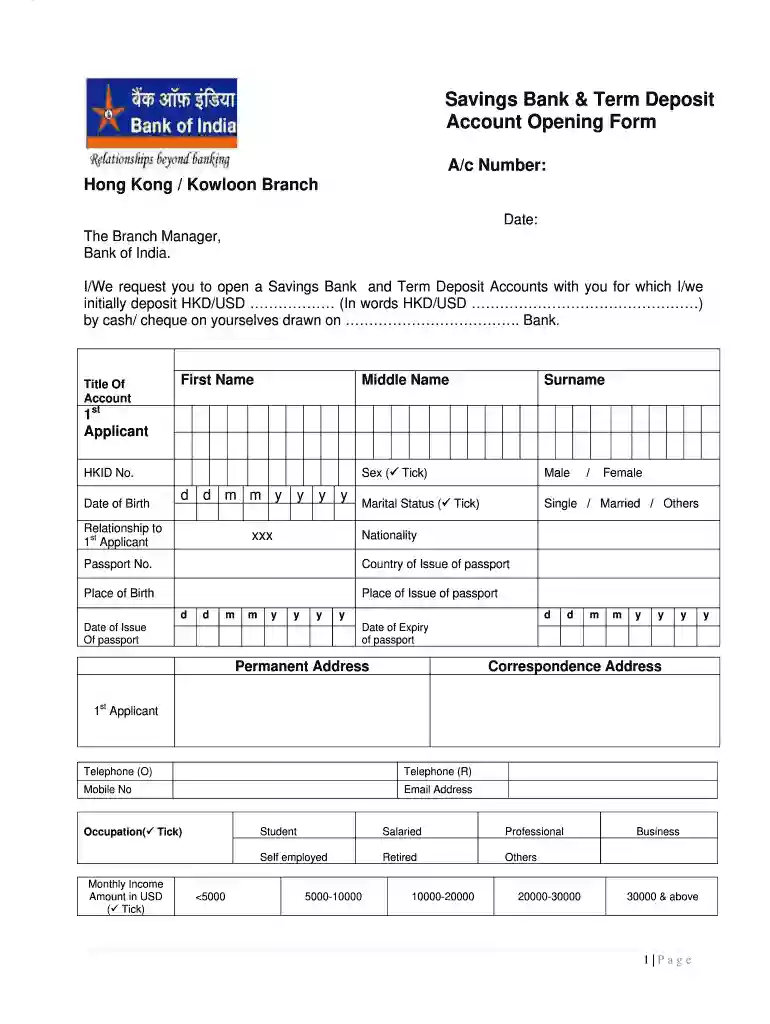 boi form Preview on Page 1