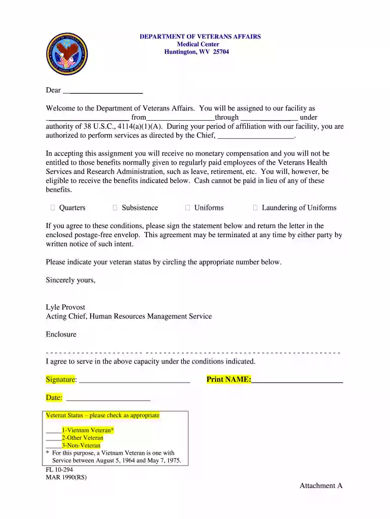 va doctors note template Preview on Page 1
