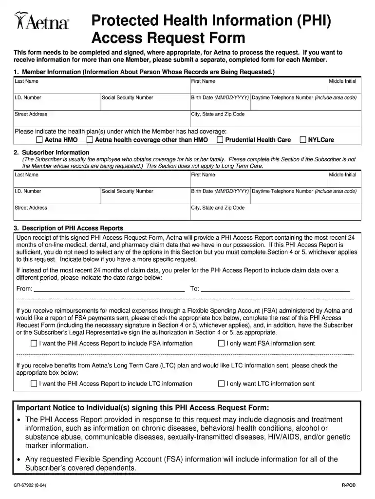 phi form Preview on Page 1