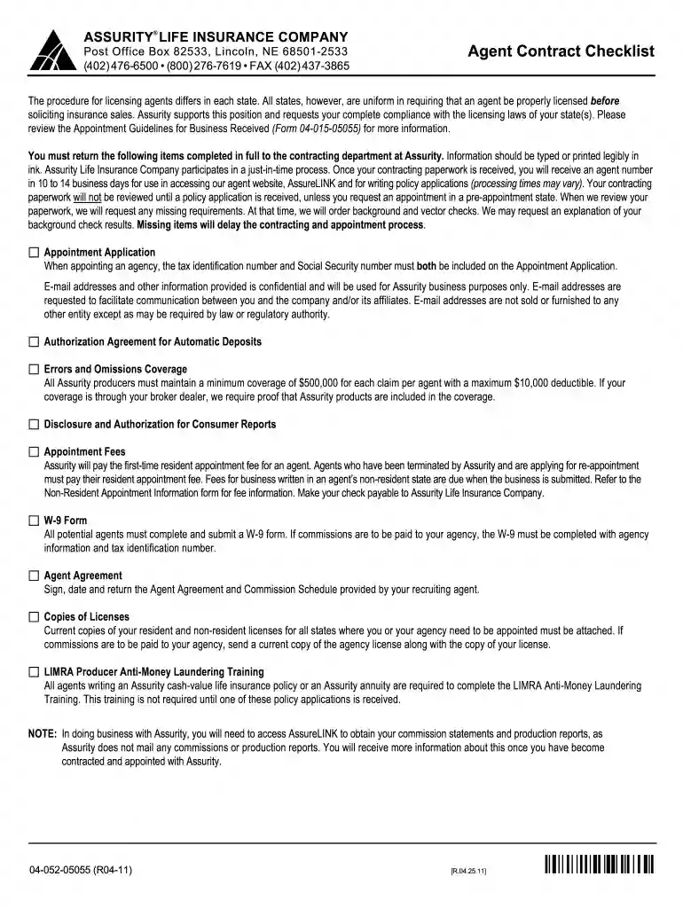 ASSURITY LIFE INSURANCE COMPANY - ibgus Preview on Page 1