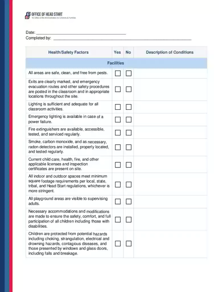 safety screener Preview on Page 1