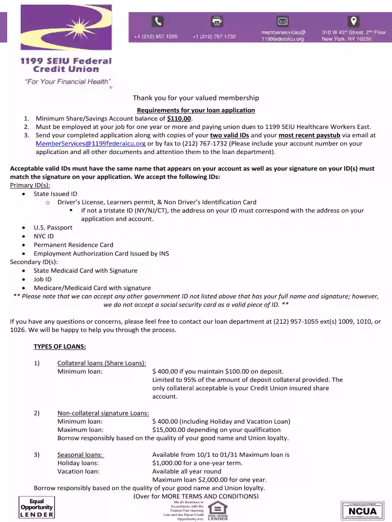 can i borrow from my 1199 pension Preview on Page 1