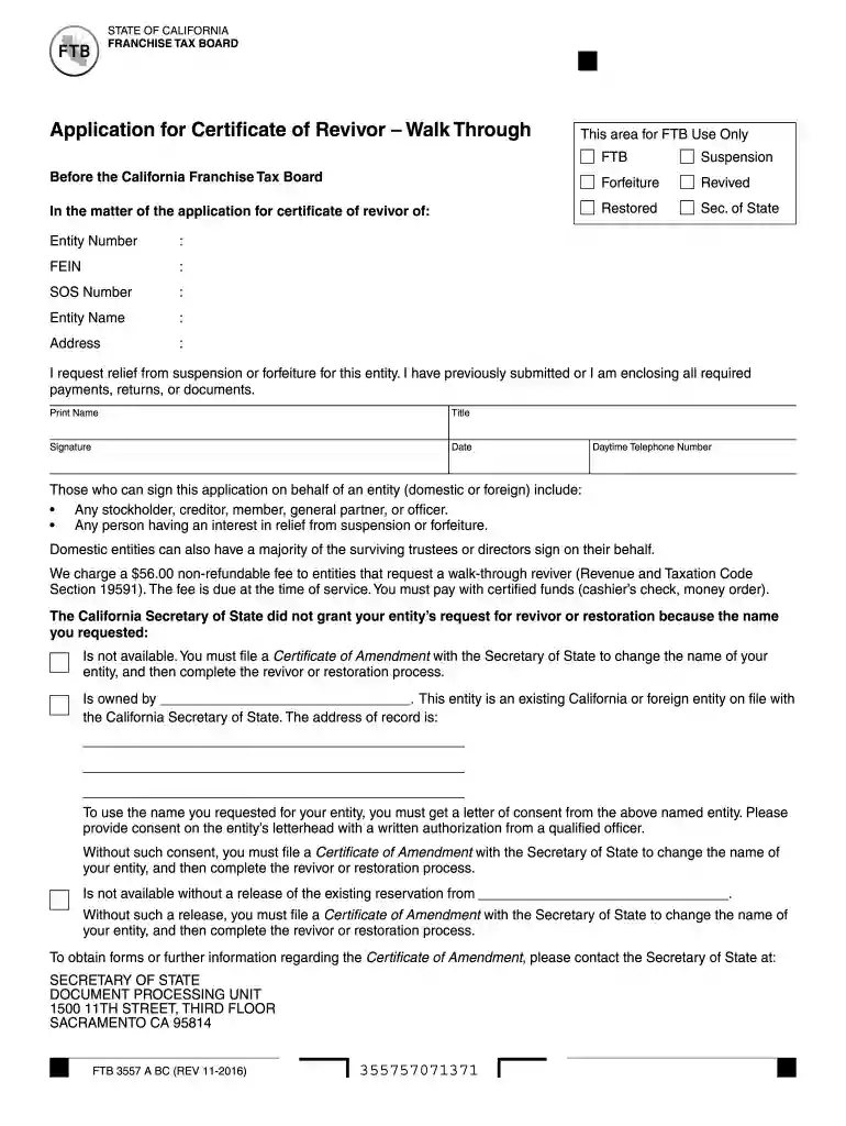 form 3557 Preview on Page 1