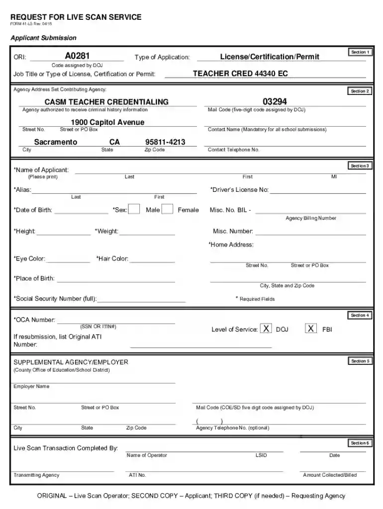 41 ls instructions Preview on Page 1