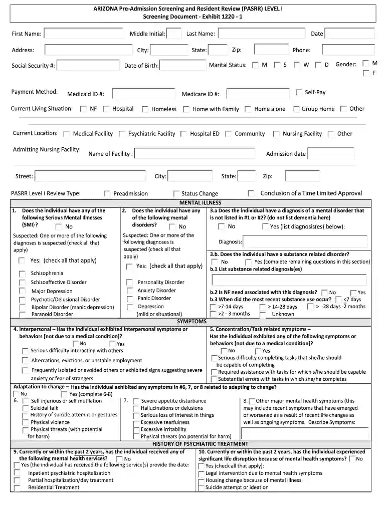 pasrr medical abbreviation Preview on Page 1