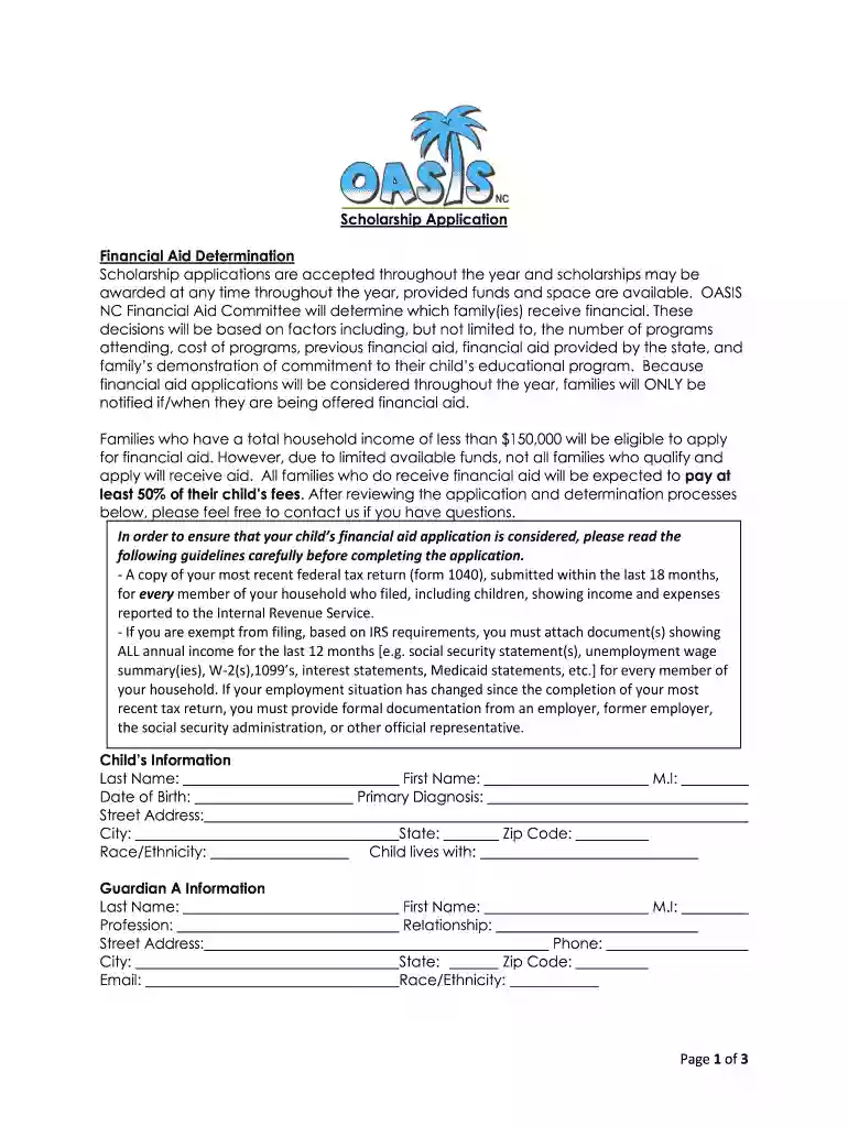 north carolina scholarship Preview on Page 1