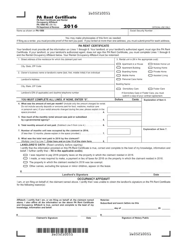 Form 121A - Mass - mass Preview on Page 1