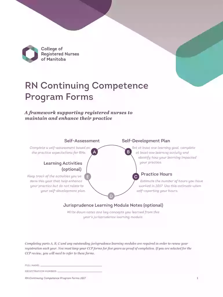 crnm continuing competency forms Preview on Page 1