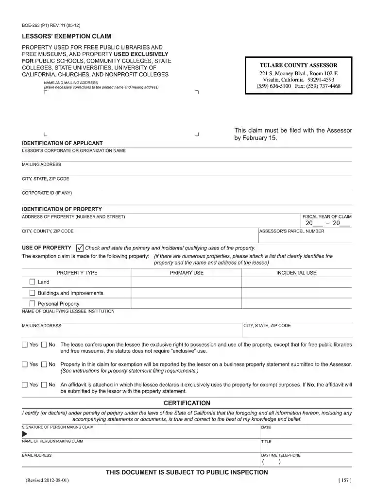 boe 263 Preview on Page 1