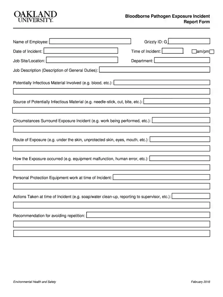 pathogen report form Preview on Page 1