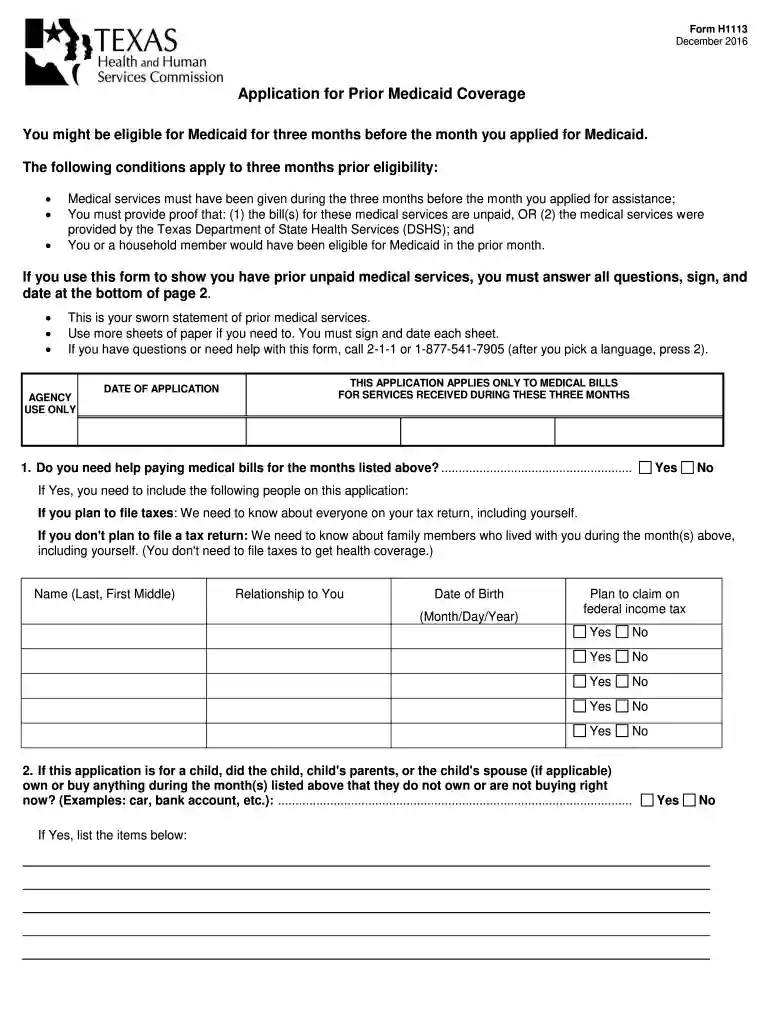 h1113 form Preview on Page 1