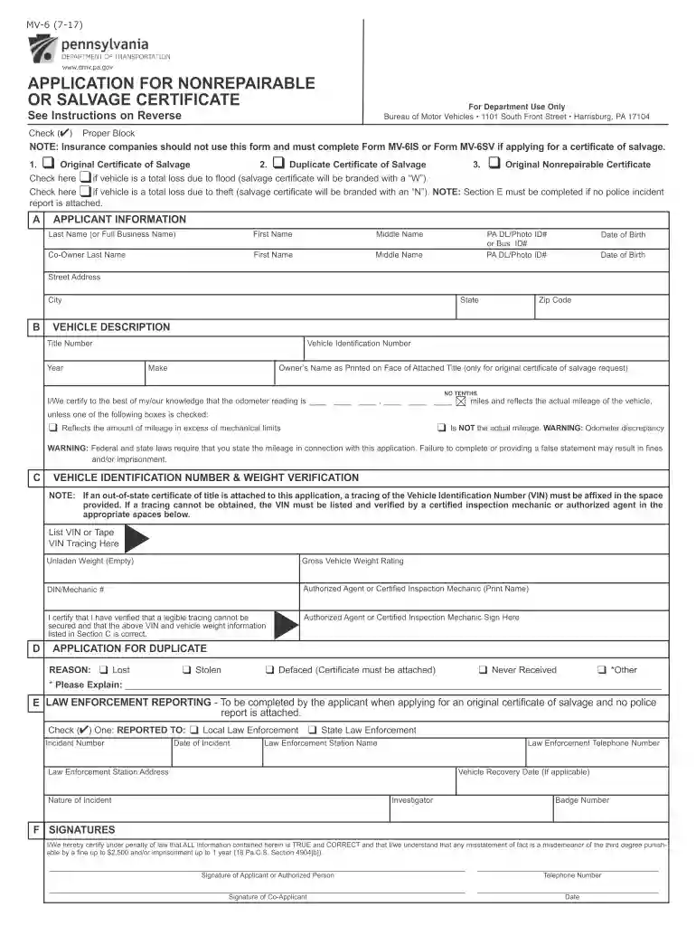 mv 6 Preview on Page 1