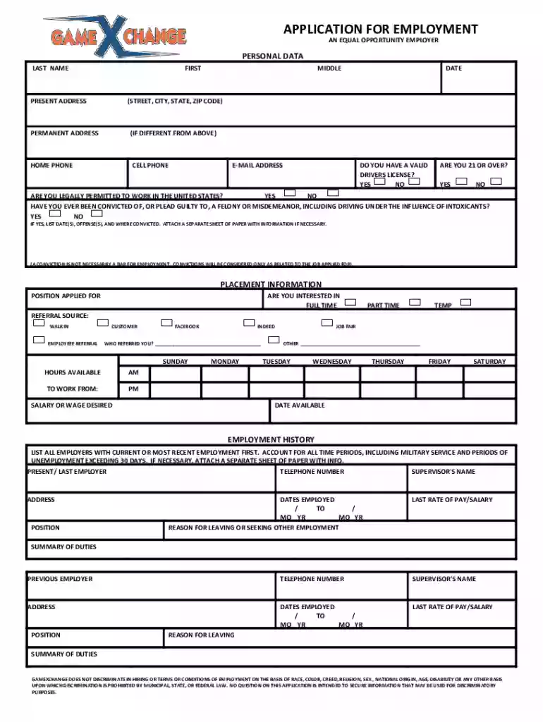 game x change application Preview on Page 1