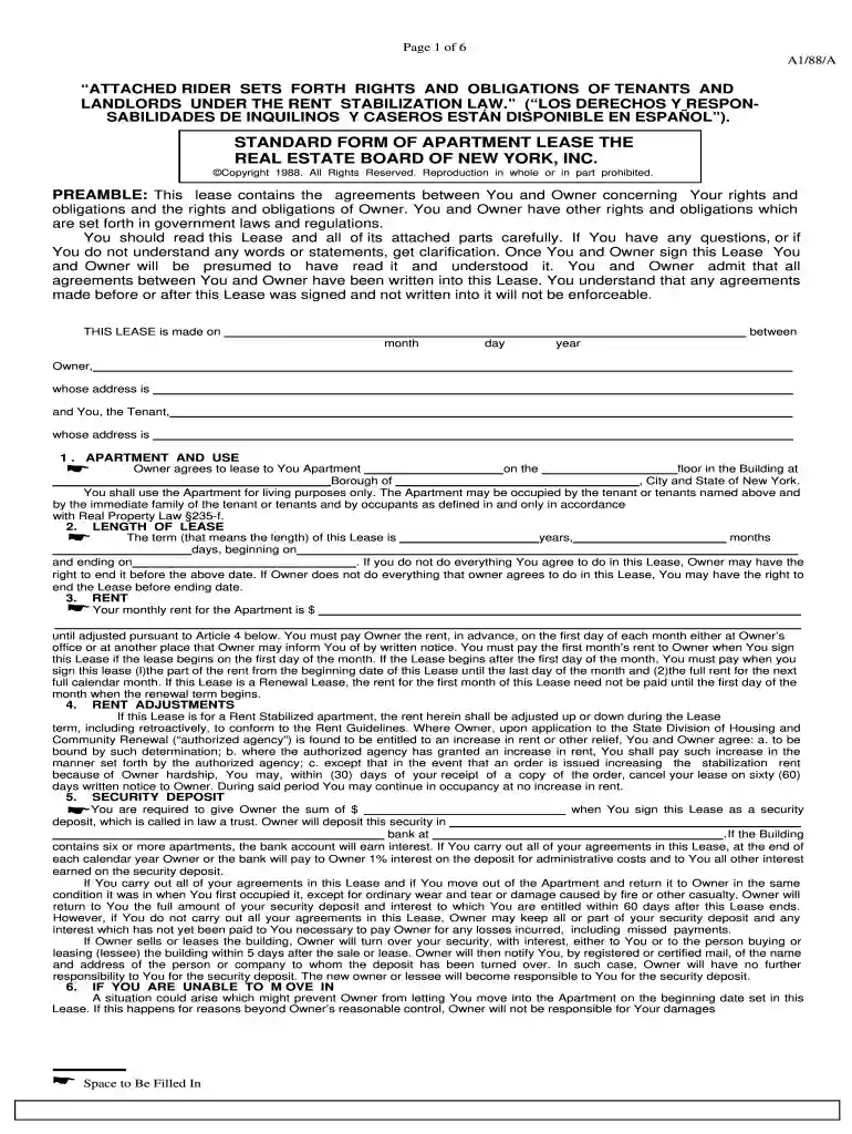 lease agreement images Preview on Page 1