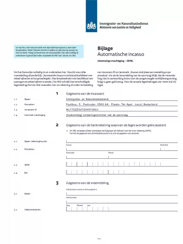 Aanvraag voor een gecombineerde vergunning voor verblijf en arbeid (GVVA) (erkend referent) Preview on Page 1