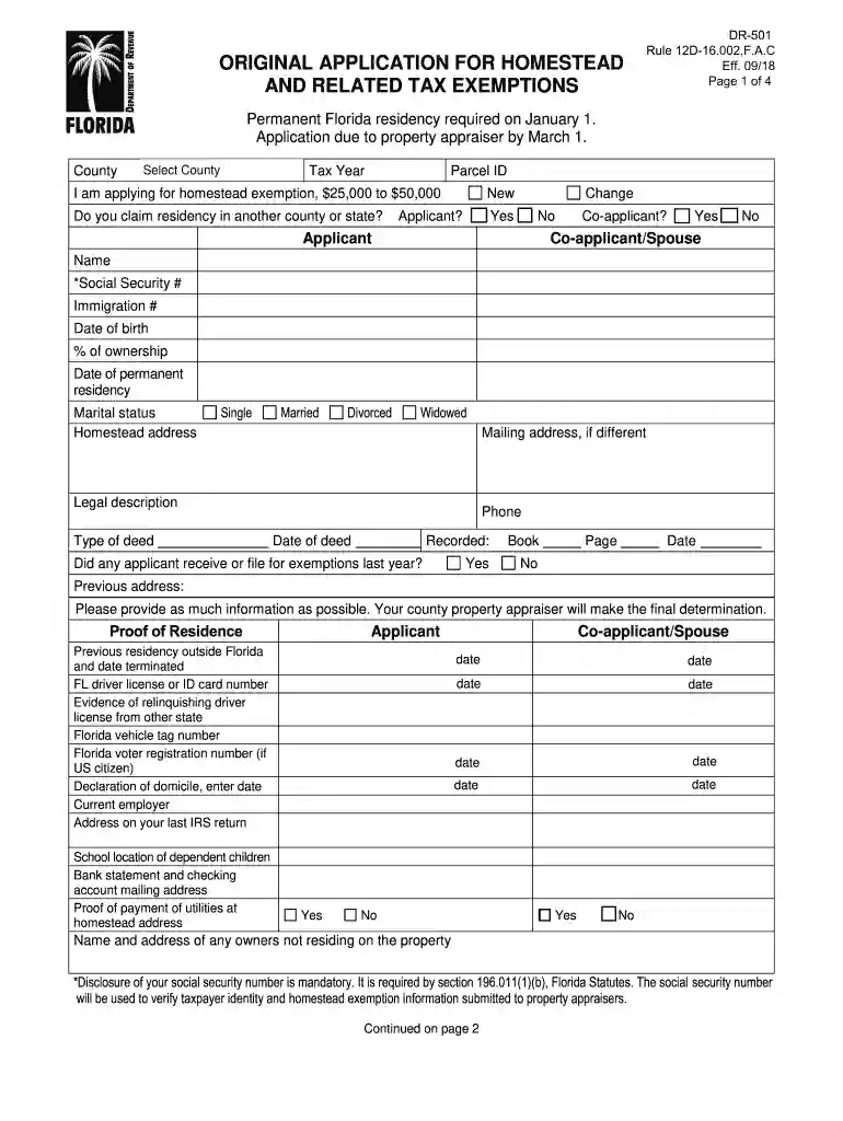 highlands county homestead exemption Preview on Page 1