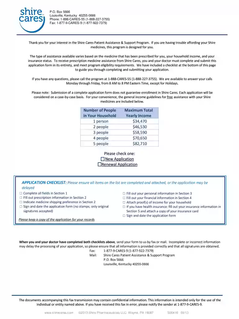 shire cares Preview on Page 1