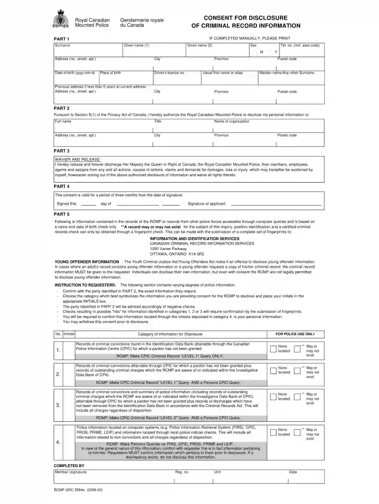 rcmp doculink Preview on Page 1