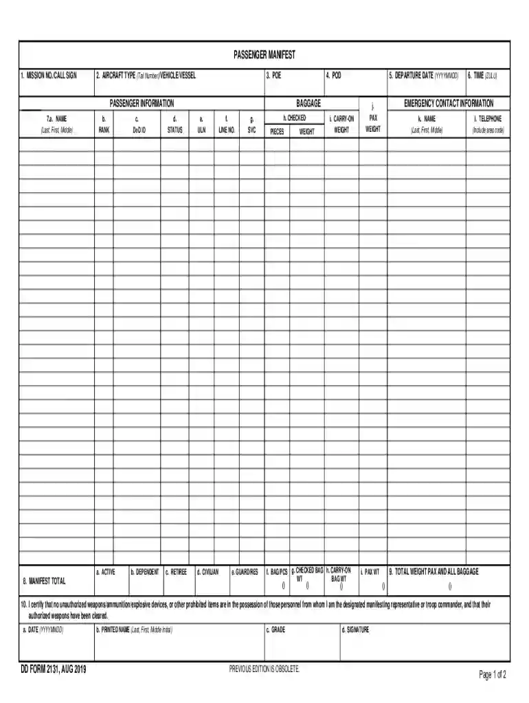 dd2131 Preview on Page 1