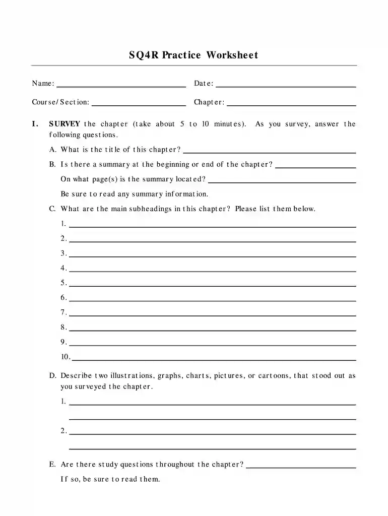 sq4r practice Preview on Page 1