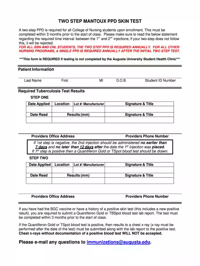 free printable 2 step ppd form Preview on Page 1