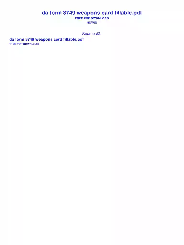 weapons card Preview on Page 1