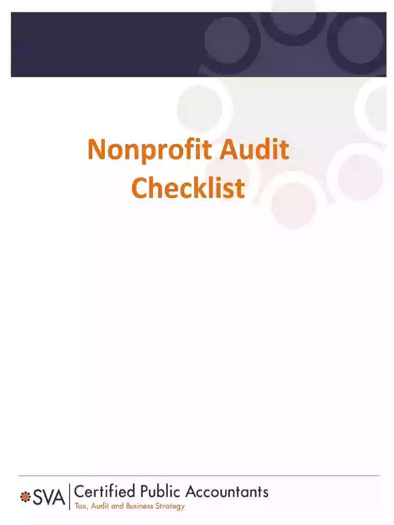 internal audit for non profit organization Preview on Page 1