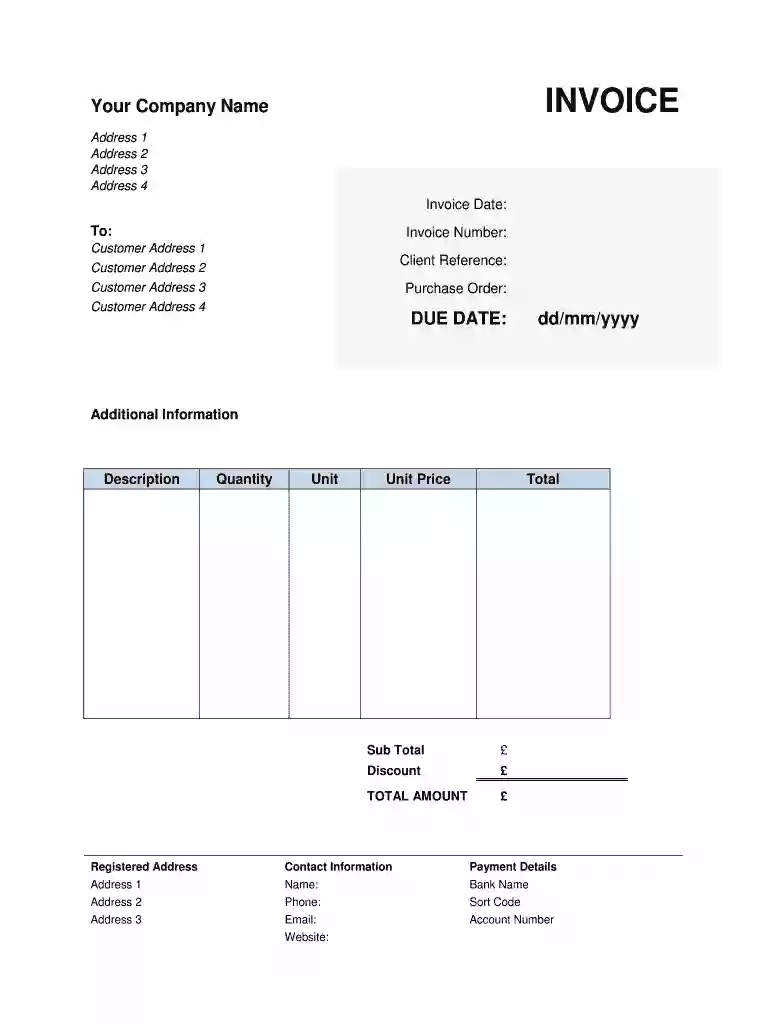 Customer Address 2 Preview on Page 1