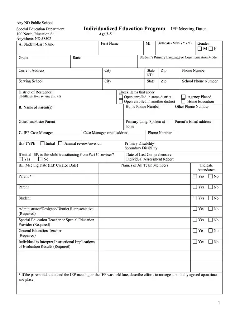 iep examples pdf Preview on Page 1