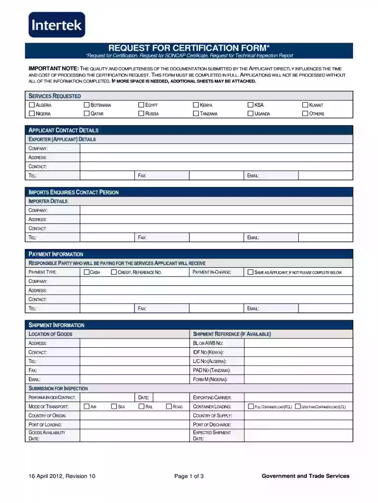 soncap certificate sample Preview on Page 1